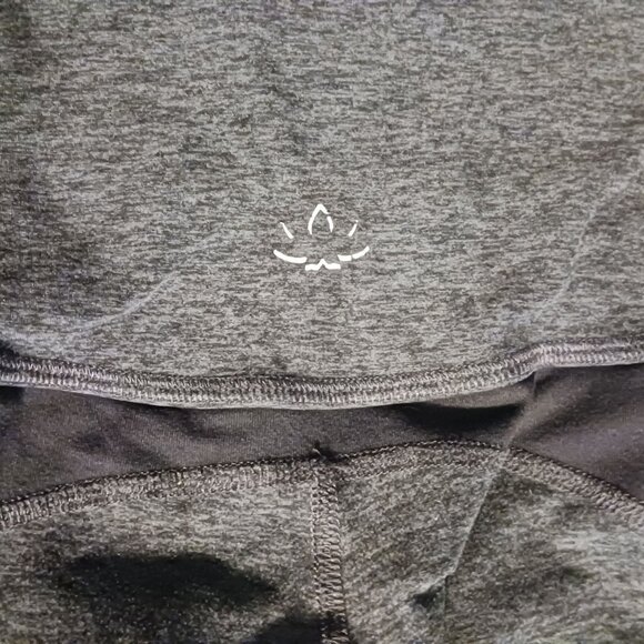 Beyond Yoga Colorblock Leggings Black/Heather Gray Women's XS Super Soft - Picture 8 of 9